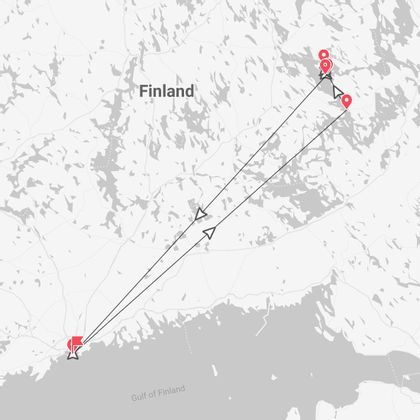 Saimaa: Kajak & Zelt – Insel Abenteuer Finnland
