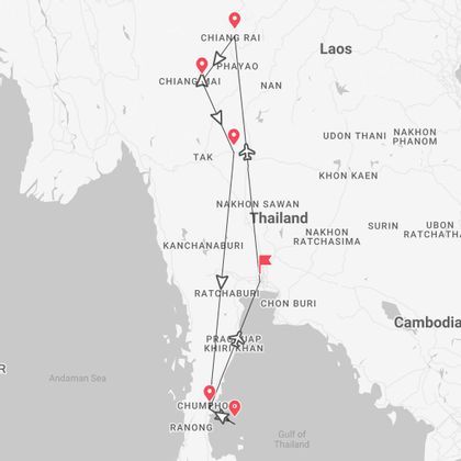 Thaïlande 360° Summer: Bangkok, le nord et Koh Tao