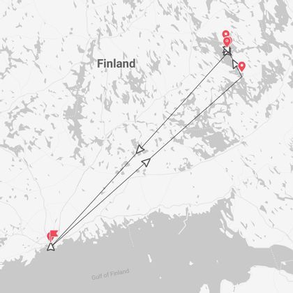 Saimaa: Kajak & Zelt – Insel Abenteuer Finnland