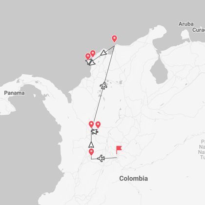 Kolumbien 360°: Bogota, Medellin und Tayrona Nationalpark