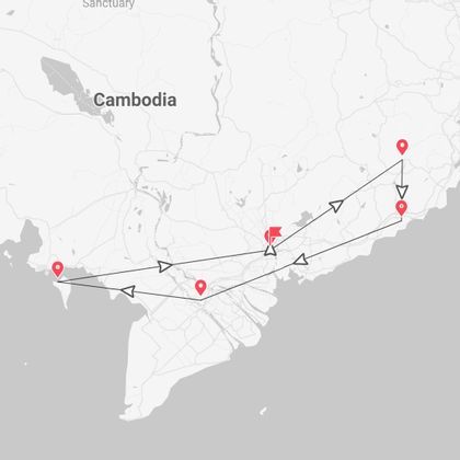 Vietnam del  sud: mercati, sentieri montani e spiagge da sogno