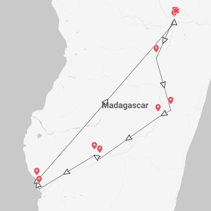 Madagascar 360°: l'isola dei lemuri e dei baobab