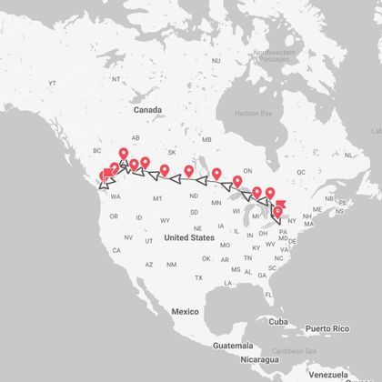 Canada: roadtrip sulla Transcanadiana da Toronto a Vancouver