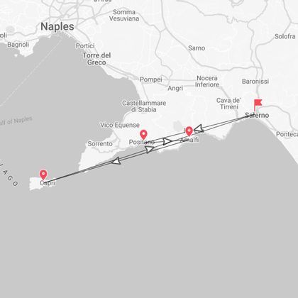 Campania Trekking Express: Costiera Amalfitana e Capri