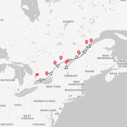 Canada Est: parchi nazionali e foliage autunnale tra Ontario e Québec
