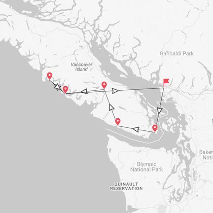 Kanada: Vancouver Island zwischen Wäldern, Walen und Bären