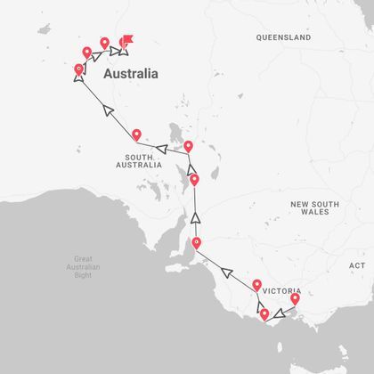 Australien: Von Melbourne bis zum Ayers Rock