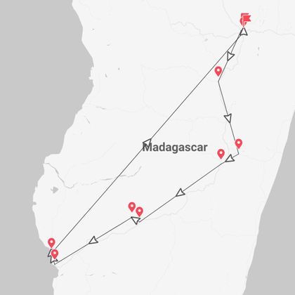 Madagascar 360°: l'isola dei lemuri e dei baobab