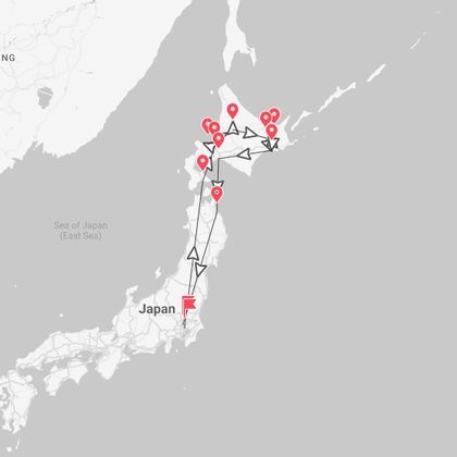 Giappone Hokkaido Expedition: avventura incantata nel Grande Nord