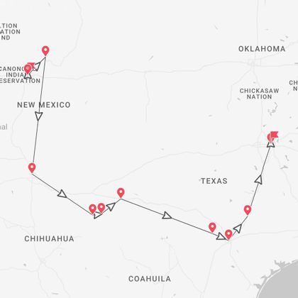 Texas e New Mexico: on the road tra Rio Bravo, Ranch e Rodei