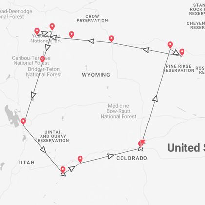 Colorado, Wyoming e Utah: avventura a Yellowstone e nei grandi parchi americani