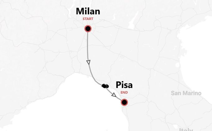 Cinque Terre Express: Italian Riviera & Colourful Trails