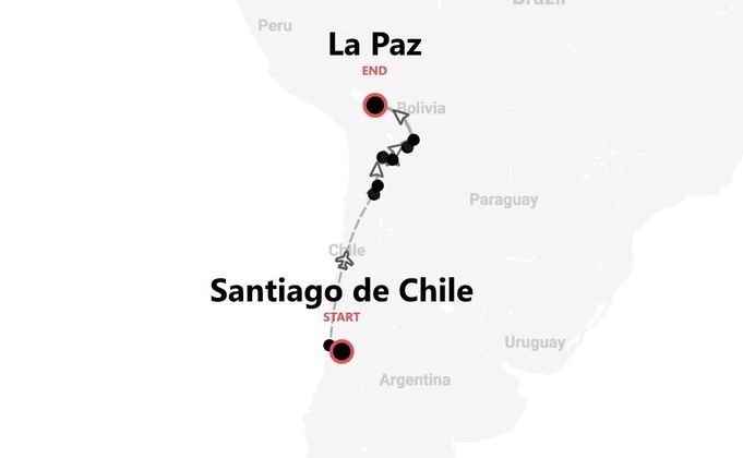 Chile und Bolivien: Abenteuer im Salar de Uyuni