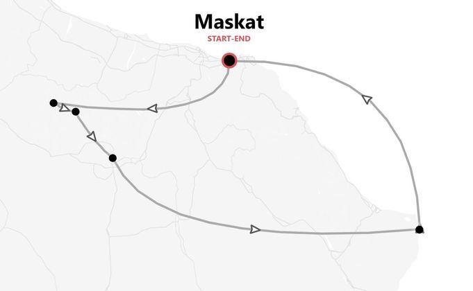 Oman 360°: Maskat, Jebel Shams und Schildkrötenstrand