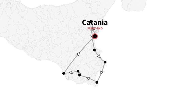 Sizilien 360°: vom Ätna bis zur Südküste