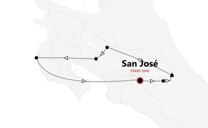 Costa Rica 360° Backpack: Natur, Abenteuer & Pura Vida