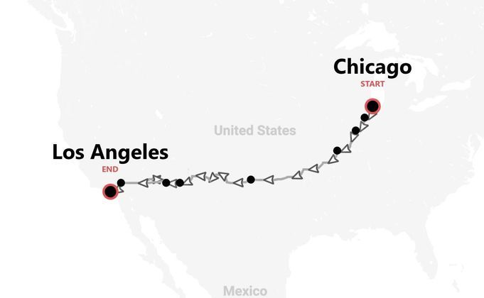US Route 66: Roadtrip von Chicago nach LA