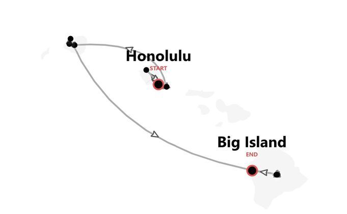 Hawaii 360°: von Honolulu nach Big Island