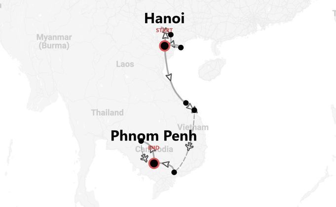Indochina 360°: Vietnam und Kambodscha entdecken