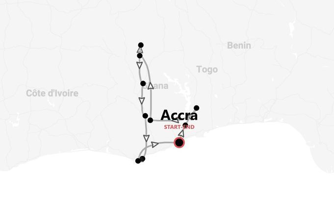 Ghana 360°: Tradition, Natur und Traumstrände