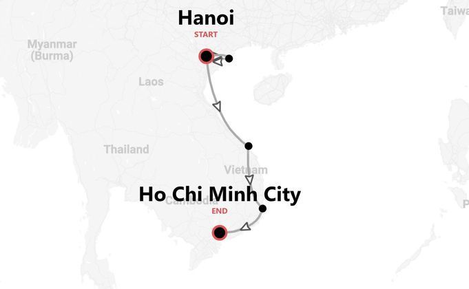 Vietnam 360° Backpack: von Hanoi nach Ho Chi Minh City