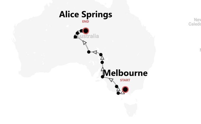 Australien: Von Melbourne bis zum Ayers Rock