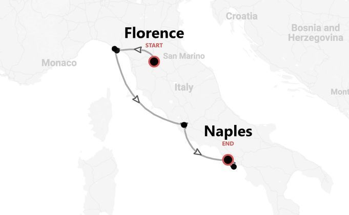 L'Italie en train : de Florence à Naples en passant par les Cinque Terre