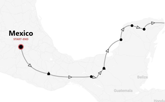 Mexique 360° : Mexico, Oaxaca, Chiapas et le Yucatan