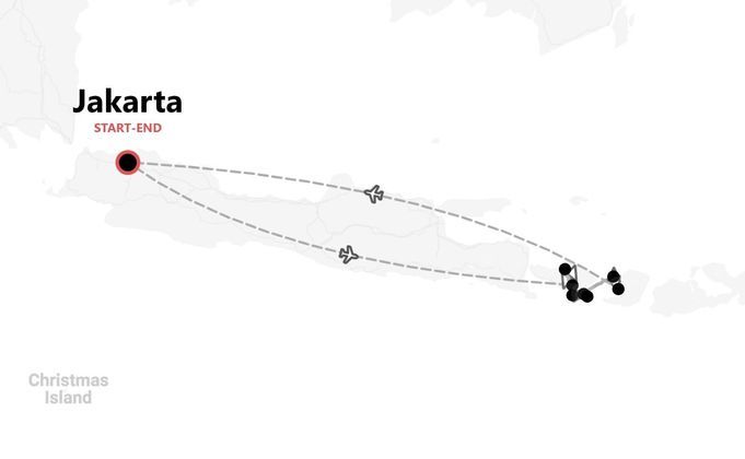 Indonésie d'île en île : Bali, Lembongan et Gili