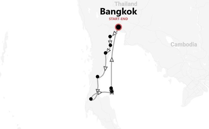 Thaïlande Backpack Summer : Bangkok, Koh Phangan et le parc de Khao Sok