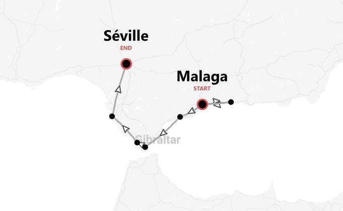 Andalousie Beach Life: de la mer de Malaga et Cadix à Séville