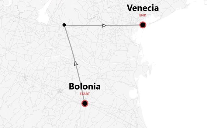 Bolonia, Verona y Venecia Express: entre historia y sabores