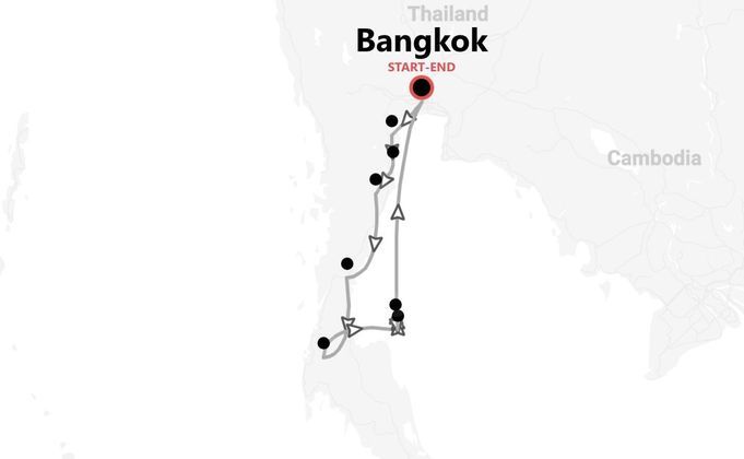 Tailandia Backpack Summer: de Bangkok a Koh Phangan & el Parque Khao Sok