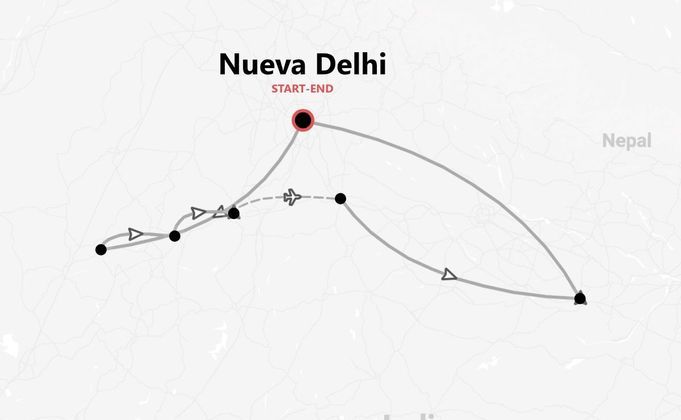 India 360°: Rajastán, Agra y Varanasi