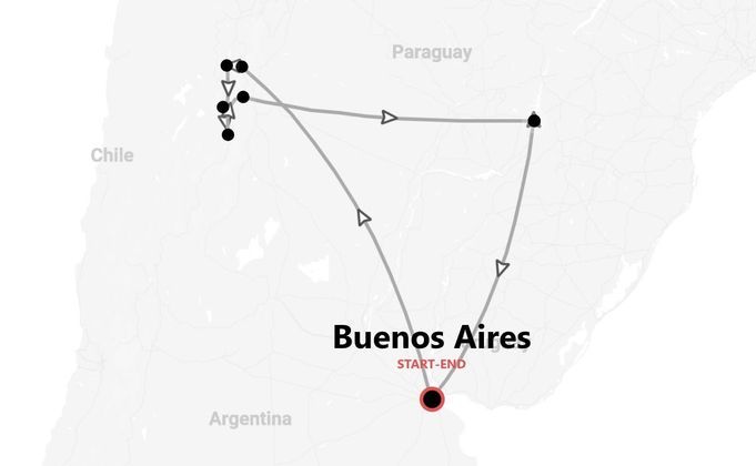 Argentina Norte: de Salta a las cataratas del Iguazú