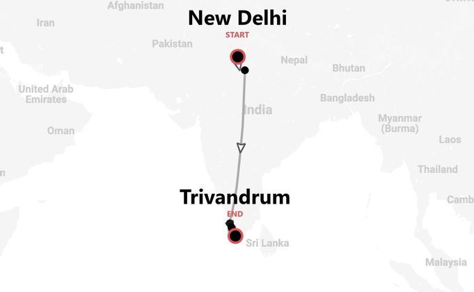 India: dal Taj Mahal al ritiro Ayurveda in Kerala