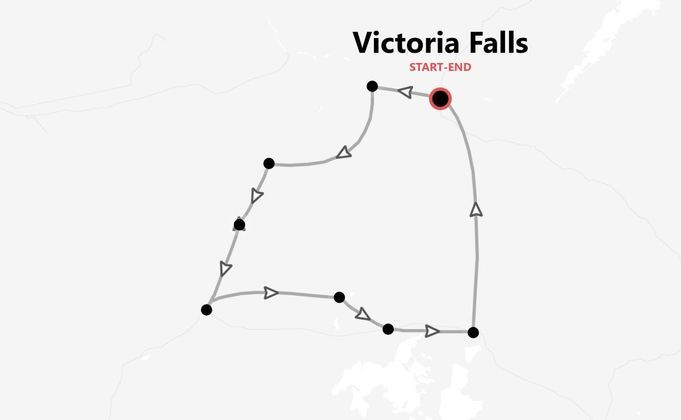 Botswana e Zimbabwe: Cascate Vittoria e natura selvaggia