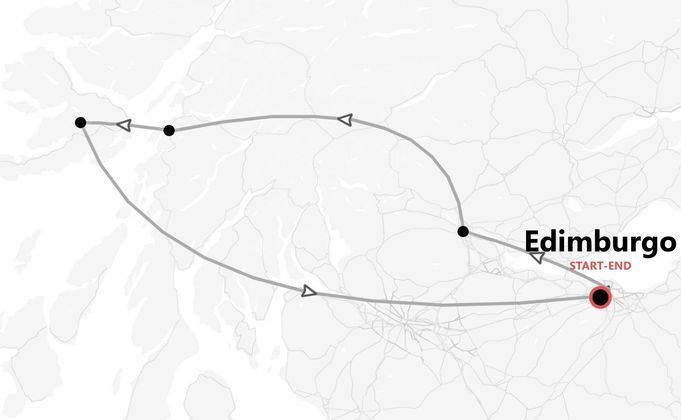 Scozia Express: Edimburgo e le Highlands da veri local