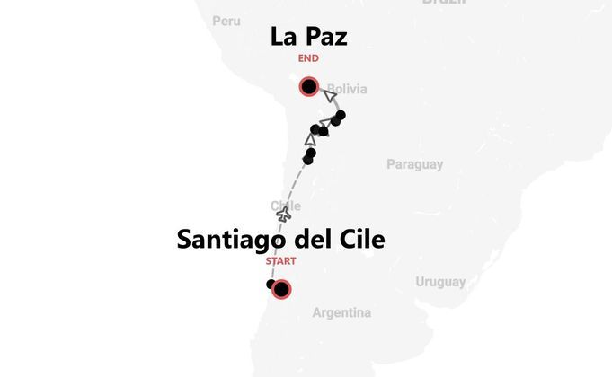 Cile e Bolivia: avventura nel Salar di Uyuni