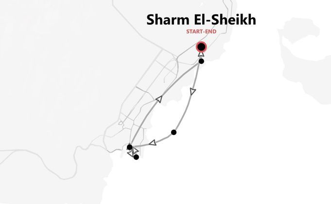 Sharm El-Sheikh Retreat: yoga, Farsha Café e magico deserto