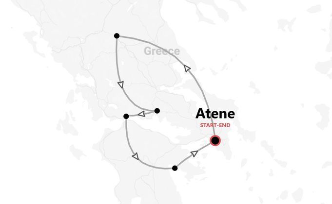 Grecia 360°: Atene, Meteora e il Peloponneso