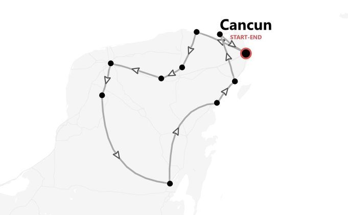 Messico Yucatan 360°: da Chichén Itzá a Cancún