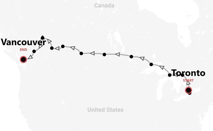 Canada: roadtrip sulla Transcanadiana da Toronto a Vancouver