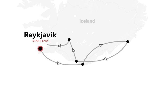 Islanda Express: Circolo d'Oro e aurora boreale