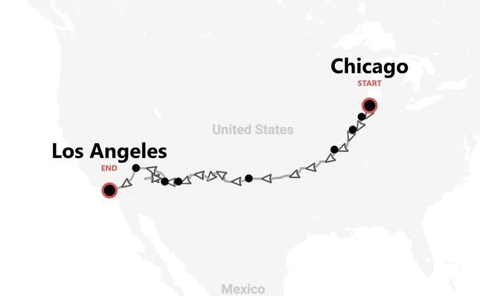 USA: on the road sulla Route 66 da Chicago a Los Angeles