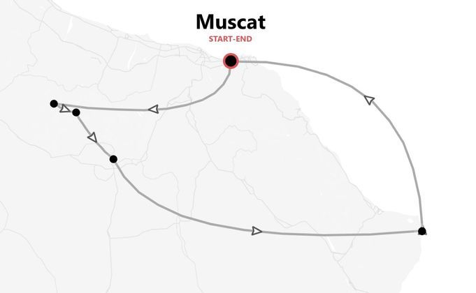 Oman 360°: viaggio tra deserti infiniti e città incantate