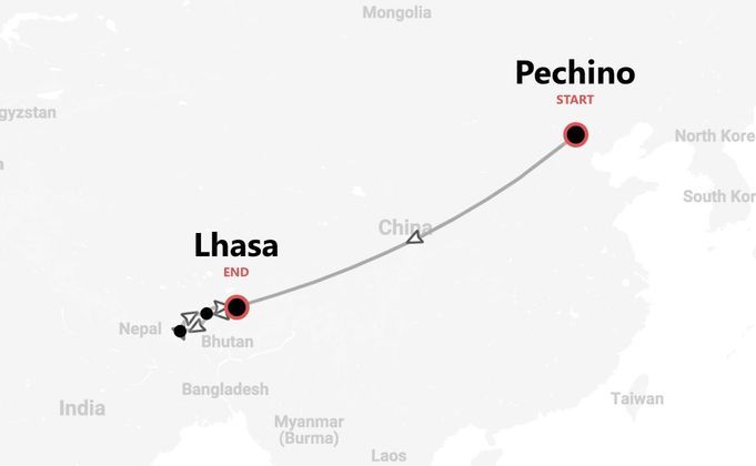 Pechino e Tibet Expedition dalla Grande Muraglia all’Everest