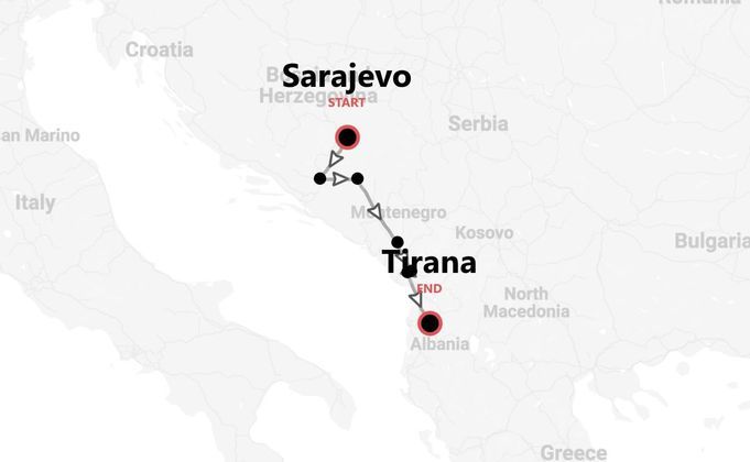 Balcani: on the road tra Bosnia, Albania, Croazia e Montenegro