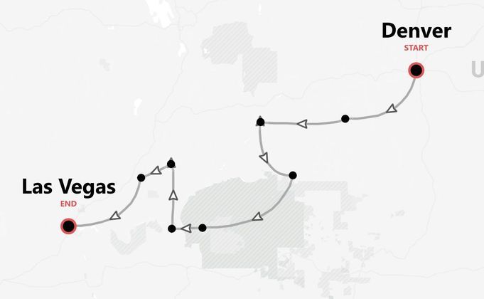 USA: Grandi Parchi del vecchio West da Denver a Los Angeles