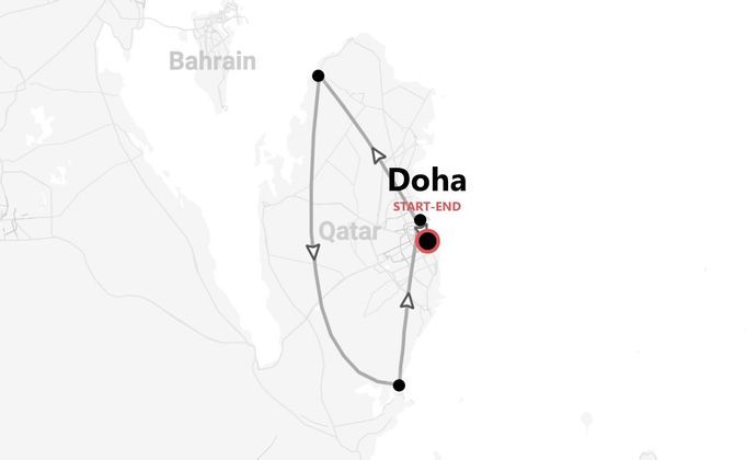 Qatar Express Collection: Doha e le dune del deserto